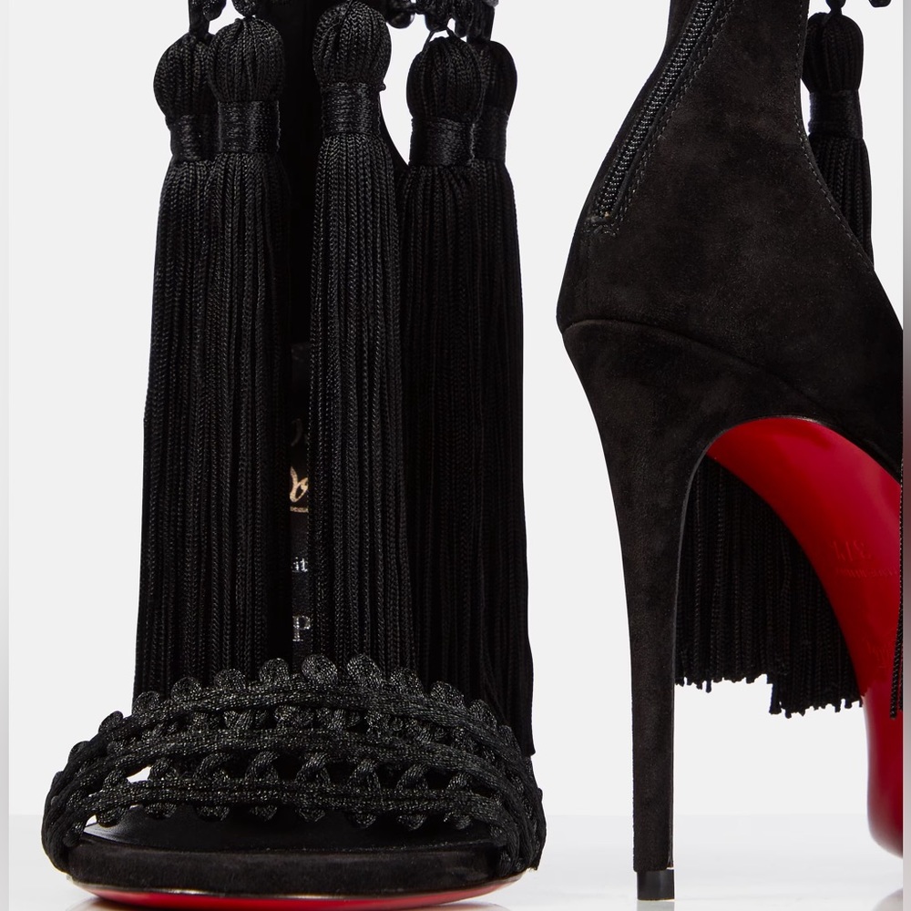 Christian Louboutin Palma Macramé Sandals LIMITED EDITION!!